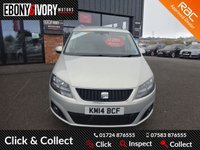 USED 2014 14 SEAT ALHAMBRA 2.0 CR TDI SE DSG 5d 140 BHP FANTASTIC EXAMPLE+FULLY SERVICED+1 YEAR MOT+BREAKDOWN COVER