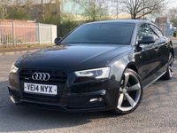 USED 2014 14 AUDI A5 2.0 SPORTBACK TDI QUATTRO BLACK EDITION S/S 5d 175 BHP 
