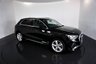USED 2019 69 AUDI Q3 2.0 TDI S LINE 5d AUTO-LOW MILEAGE-BLACK HALF LEATHER-HILL DECENT CONTROL-HILL HOLD ASSIST-REAR PARKING SENSORS-LANE DEPARTURE WARNING AND AUDI SIDE ASSIST-CRUISE CONTROL-DAB RADIO-BLUETOOTH-VIRTUAL COCKPIT-POWER TAILGATE-HIGH GLOSS PACKAGE-LED DAYTIME RUNNING LIGHTS-AMBIENT LIGHTING PACKAGE-DARK MATT ALUMINIUM INLAYS-PRIVACY GLASS-19