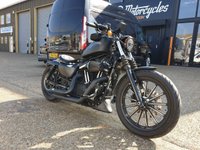USED 2014 14 HARLEY-DAVIDSON SPORTSTER 883, XL N IRON, MY14  WITH VANCE & HINES EXHAUSTS
