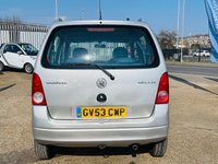 USED 2003 53 VAUXHALL AGILA 1.2 DESIGN 5d 75 BHP Low Mileage - Part Exchange to Clear vehicle