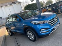 USED 2016 16 HYUNDAI TUCSON 1.7 CRDI SE BLUE DRIVE 5d 114 BHP + BLUETOOTH + FSH + LOW MILEAGE +