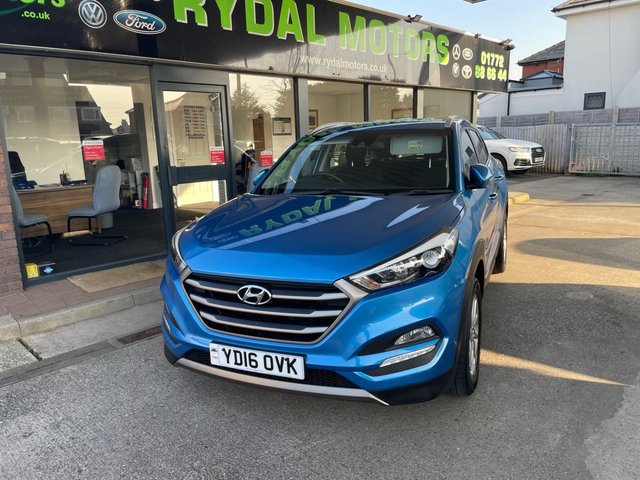 2016 16 Hyundai Tucson 1.7 CRDI SE BLUE DRIVE 5d 114 BHP
