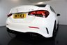 USED 2022 71 MERCEDES-BENZ A-CLASS 2.0 AMG A 35 4MATIC EDITION PREMIUM 4d 302 BHP-LIKE NEW-POLAR WHITE WITH GREY LEATHER-SMARTPHONE INTEGRATION-APPLE CAR PLAY-SPEED SENSITIVE POWER STEERING-REVERSE CAMERA-ACTIVE PARK ASSIST-ACTIVE LANE KEEPING ASSIST-CRUISE CONTROL-ELECTRIC FOLDING MIRRORS-SPORTS SUSPENSION-DAB RADIO-AUTOMATIC CLIMATE CONTROL-NAPPA LEATHER AMG STEERING WHEEL-AMG EXCLUSIVE PACKAGE-AMG NIGHT PACKAGE-AMG 19