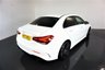 USED 2022 71 MERCEDES-BENZ A-CLASS 2.0 AMG A 35 4MATIC EDITION PREMIUM 4d 302 BHP-LIKE NEW-POLAR WHITE WITH GREY LEATHER-SMARTPHONE INTEGRATION-APPLE CAR PLAY-SPEED SENSITIVE POWER STEERING-REVERSE CAMERA-ACTIVE PARK ASSIST-ACTIVE LANE KEEPING ASSIST-CRUISE CONTROL-ELECTRIC FOLDING MIRRORS-SPORTS SUSPENSION-DAB RADIO-AUTOMATIC CLIMATE CONTROL-NAPPA LEATHER AMG STEERING WHEEL-AMG EXCLUSIVE PACKAGE-AMG NIGHT PACKAGE-AMG 19