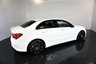 USED 2022 71 MERCEDES-BENZ A-CLASS 2.0 AMG A 35 4MATIC EDITION PREMIUM 4d 302 BHP-LIKE NEW-POLAR WHITE WITH GREY LEATHER-SMARTPHONE INTEGRATION-APPLE CAR PLAY-SPEED SENSITIVE POWER STEERING-REVERSE CAMERA-ACTIVE PARK ASSIST-ACTIVE LANE KEEPING ASSIST-CRUISE CONTROL-ELECTRIC FOLDING MIRRORS-SPORTS SUSPENSION-DAB RADIO-AUTOMATIC CLIMATE CONTROL-NAPPA LEATHER AMG STEERING WHEEL-AMG EXCLUSIVE PACKAGE-AMG NIGHT PACKAGE-AMG 19