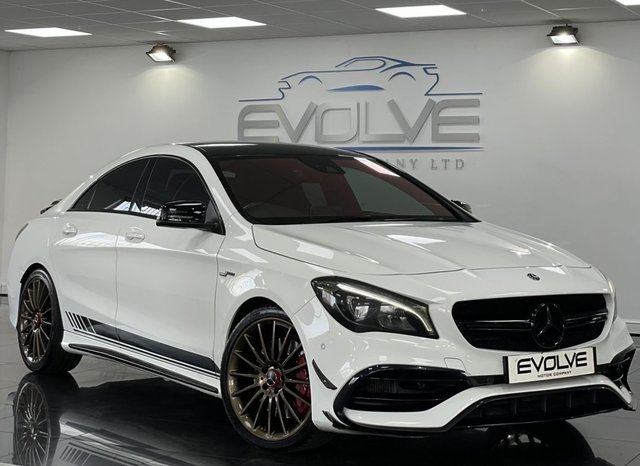 2018 18 Mercedes-Benz Cla 2.0 AMG CLA 45 4MATIC 4d 375 BHP