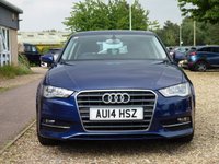 USED 2014 14 AUDI A3 1.4 TFSI SPORT 5d 139 BHP www.suffolkcarcentre.co.uk - Located at Reydon