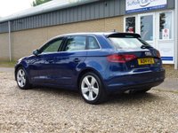 USED 2014 14 AUDI A3 1.4 TFSI SPORT 5d 139 BHP www.suffolkcarcentre.co.uk - Located at Reydon