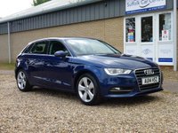 USED 2014 14 AUDI A3 1.4 TFSI SPORT 5d 139 BHP www.suffolkcarcentre.co.uk - Located at Reydon