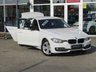 USED 2014 64 BMW 3 SERIES 2.0 318D SPORT 4d 141 BHP Finished in  WHITE with contrasting GREY TRIM. This Popular BMW 3 Series still retains its striking looks and together with its performance and economy makes it a perfect family auto saloon. Features include &pound;30 ROAD TAX, DAB, B/Tooth, REAR Park Sensors, Cruise, and much more.  Dealer serviced at 5980 miles, 20156 miles, 41603 miles, 49761 miles, 73732 miles and at 95005 miles.