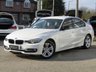 USED 2014 64 BMW 3 SERIES 2.0 318D SPORT 4d 141 BHP Finished in  WHITE with contrasting GREY TRIM. This Popular BMW 3 Series still retains its striking looks and together with its performance and economy makes it a perfect family auto saloon. Features include &pound;30 ROAD TAX, DAB, B/Tooth, REAR Park Sensors, Cruise, and much more.  Dealer serviced at 5980 miles, 20156 miles, 41603 miles, 49761 miles, 73732 miles and at 95005 miles.