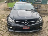 USED 2012 62 MERCEDES-BENZ C-CLASS 6.2 C63 AMG 2d 457 BHP C63 6.3 V8 AUTOMATIC COUPE - HUGE SPEC - FULL MERCEDES HISTORY - FULL BLACK LEATHER - SATELLITE NAVIGATION - PANORAMIC GLASS ROOF - NOT FOR THE FAINT HEARTED !!!