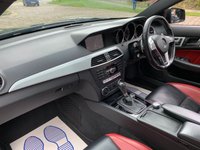USED 2012 62 MERCEDES-BENZ C-CLASS 6.2 C63 AMG 2d 457 BHP C63 6.3 V8 AUTOMATIC COUPE - HUGE SPEC - FULL MERCEDES HISTORY - FULL BLACK LEATHER - SATELLITE NAVIGATION - PANORAMIC GLASS ROOF - NOT FOR THE FAINT HEARTED !!!