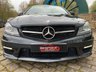USED 2012 62 MERCEDES-BENZ C-CLASS 6.2 C63 AMG 2d 457 BHP C63 6.3 V8 AUTOMATIC COUPE - HUGE SPEC - FULL MERCEDES HISTORY - FULL BLACK LEATHER - SATELLITE NAVIGATION - PANORAMIC GLASS ROOF - NOT FOR THE FAINT HEARTED !!!