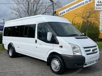 USED 2014 14 FORD TRANSIT 430 EF 17 SEAT MINIBUS DRW LOOK AT THIS ONLY 5,870 MILES