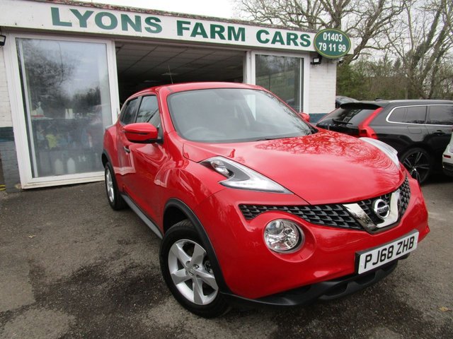 2018 68 Nissan Juke 1.6 VISIA 5d 112 BHP