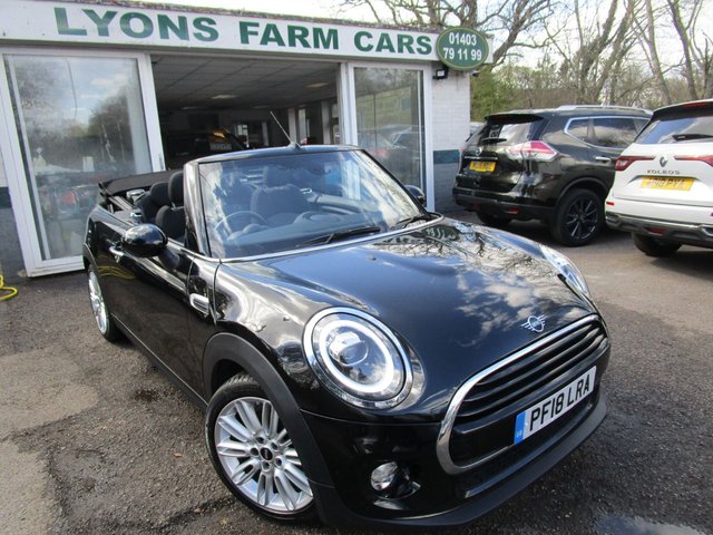 2018 18 MINI Convertible 1.5 COOPER II 2d 134 BHP CONVERTIBLE *OVER &pound;3,500+ EXTRAS INC. CHILI PACK*