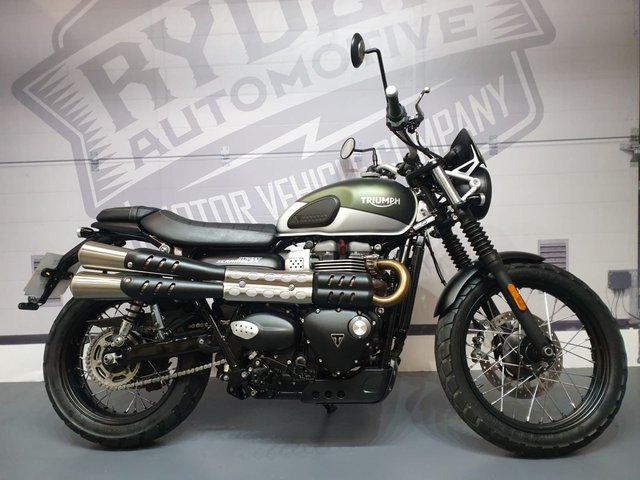 2019 68 Triumph Street Scrambler 900cc