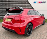 USED 2015 65 MERCEDES-BENZ A-CLASS 2.0 A45 AMG 4MATIC 5d 360 BHP AERO PACK! PANORAMIC SUN ROOF!!