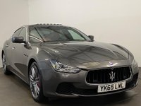 USED 2015 65 MASERATI GHIBLI 3.0 V6 4d 330 BHP Rosso Trofeo Interior