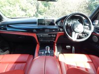 USED 2016 16 BMW X5 4.4 M 5d 568 BHP 21in-Red Leather-Soft Clo-BMW R/TV