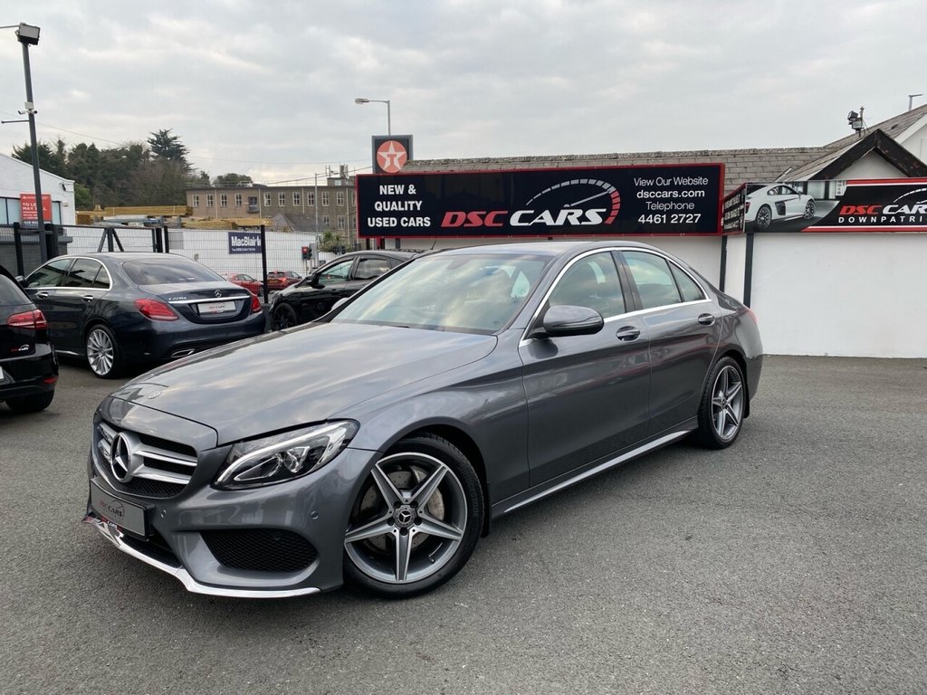 USED 2018 67 MERCEDES-BENZ C-CLASS 2.1 C 220 D AMG LINE 4d 170 BHP AMGLINE AUTO ,GREAT SPEC