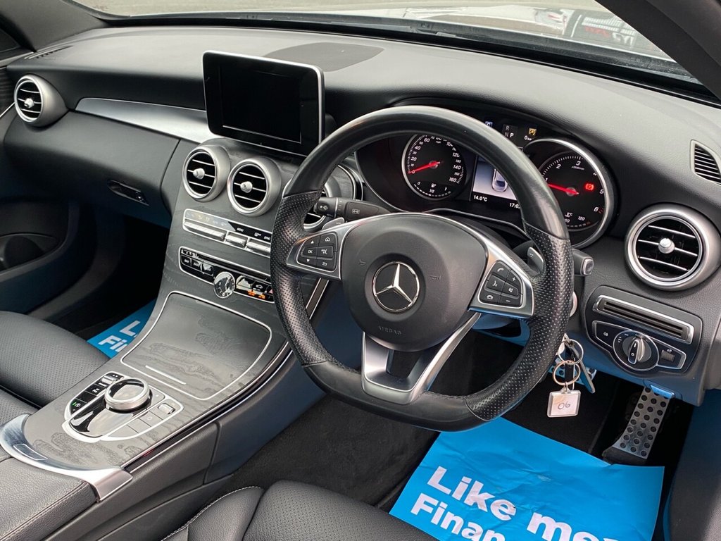 USED 2018 67 MERCEDES-BENZ C-CLASS 2.1 C 220 D AMG LINE 4d 170 BHP AMGLINE AUTO ,GREAT SPEC