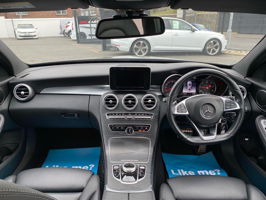 USED 2018 67 MERCEDES-BENZ C-CLASS 2.1 C 220 D AMG LINE 4d 170 BHP AMGLINE AUTO ,GREAT SPEC