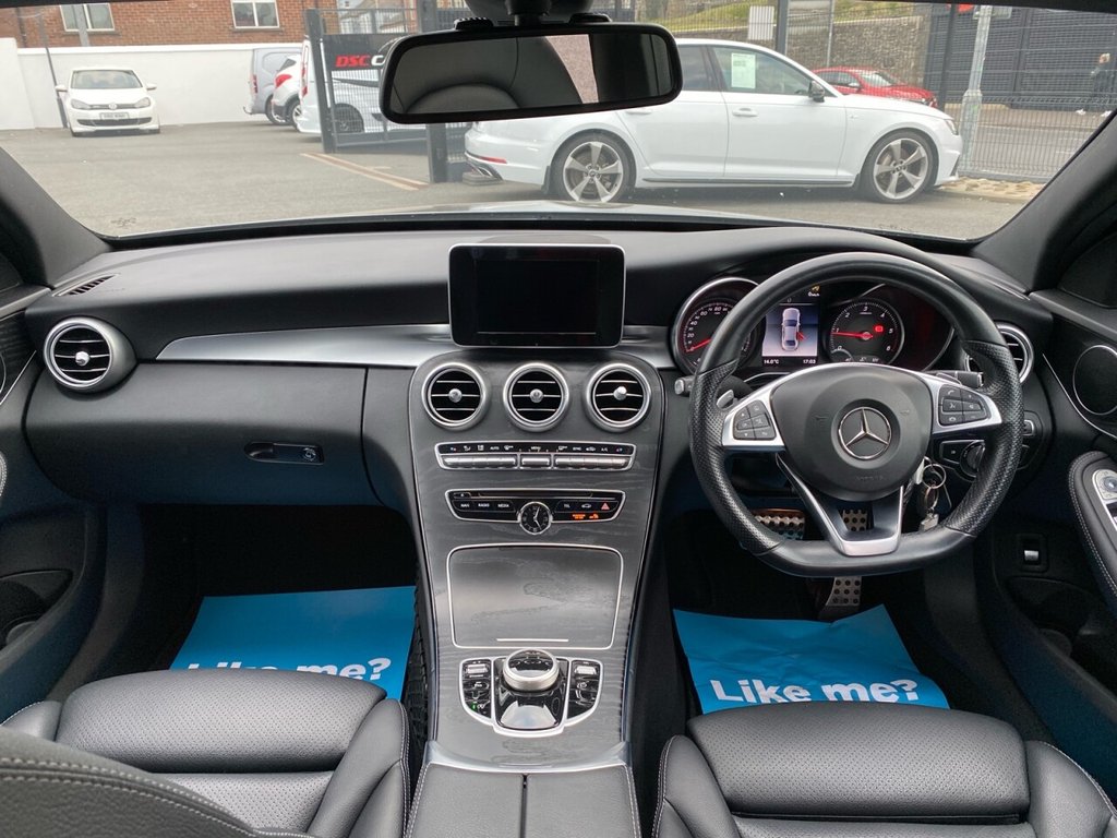 USED 2018 67 MERCEDES-BENZ C-CLASS 2.1 C 220 D AMG LINE 4d 170 BHP AMGLINE AUTO ,GREAT SPEC