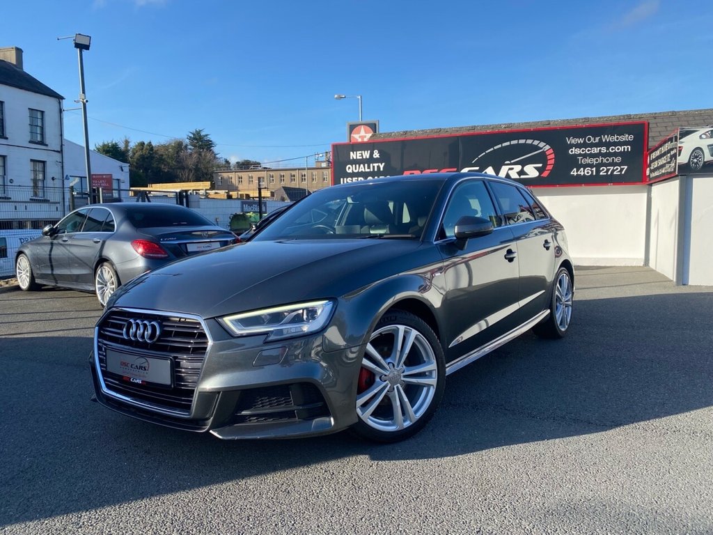 USED 2018 68 AUDI A3 1.6 TDI S LINE 5d 114 BHP ALLOYS JUST BEEN REFURBISHED
