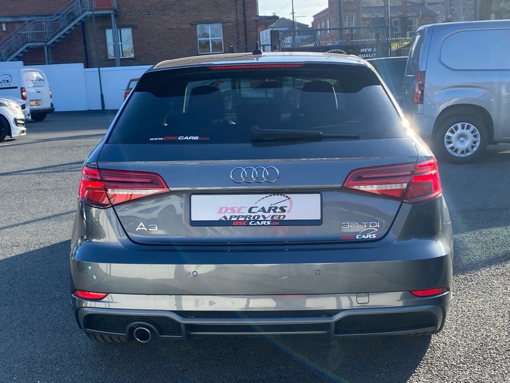 USED 2018 68 AUDI A3 1.6 TDI S LINE 5d 114 BHP ALLOYS JUST BEEN REFURBISHED