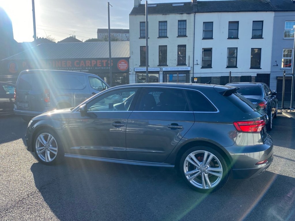 USED 2018 68 AUDI A3 1.6 TDI S LINE 5d 114 BHP ALLOYS JUST BEEN REFURBISHED