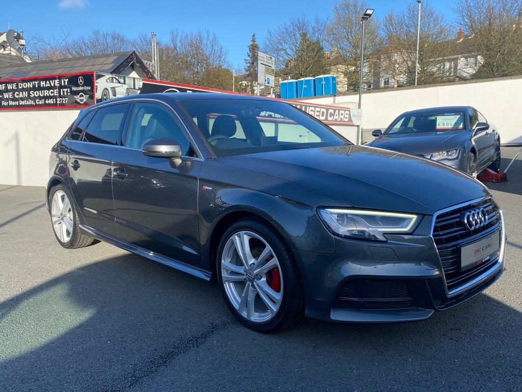 USED 2018 68 AUDI A3 1.6 TDI S LINE 5d 114 BHP ALLOYS JUST BEEN REFURBISHED