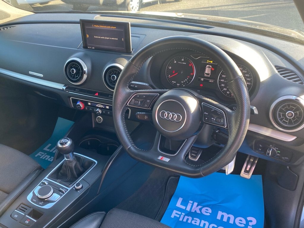 USED 2018 68 AUDI A3 1.6 TDI S LINE 5d 114 BHP ALLOYS JUST BEEN REFURBISHED