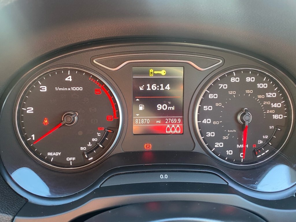 USED 2018 68 AUDI A3 1.6 TDI S LINE 5d 114 BHP ALLOYS JUST BEEN REFURBISHED
