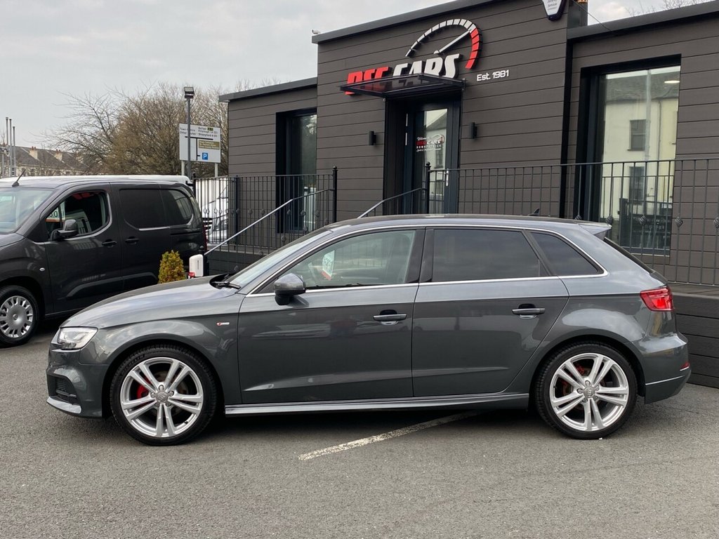 USED 2018 68 AUDI A3 1.6 TDI S LINE 5d 114 BHP ALLOYS JUST BEEN REFURBISHED