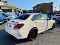USED 2016 66 MERCEDES-BENZ C-CLASS 2.1 C 220 D 4MATIC AMG LINE 4d 170 BHP FULL AERO BODYKIT