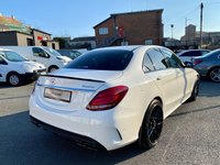 USED 2016 66 MERCEDES-BENZ C-CLASS 2.1 C 220 D 4MATIC AMG LINE 4d 170 BHP FULL AERO BODYKIT