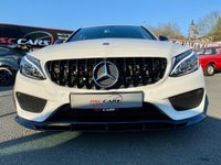 USED 2016 66 MERCEDES-BENZ C-CLASS 2.1 C 220 D 4MATIC AMG LINE 4d 170 BHP FULL AERO BODYKIT
