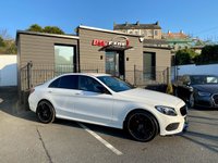 USED 2016 66 MERCEDES-BENZ C-CLASS 2.1 C 220 D 4MATIC AMG LINE 4d 170 BHP FULL AERO BODYKIT