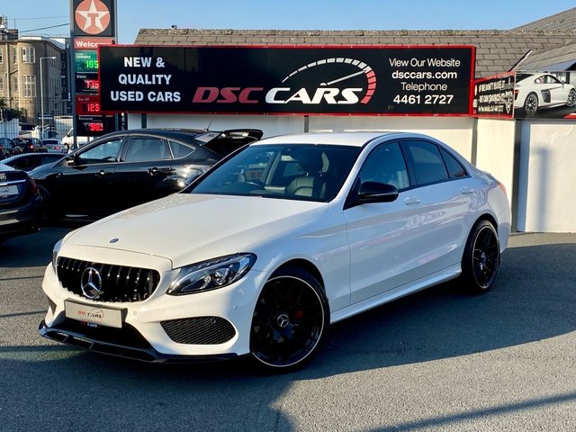 2016 66 Mercedes-Benz C-Class 2.1 C 220 D 4MATIC AMG LINE 4d 170 BHP