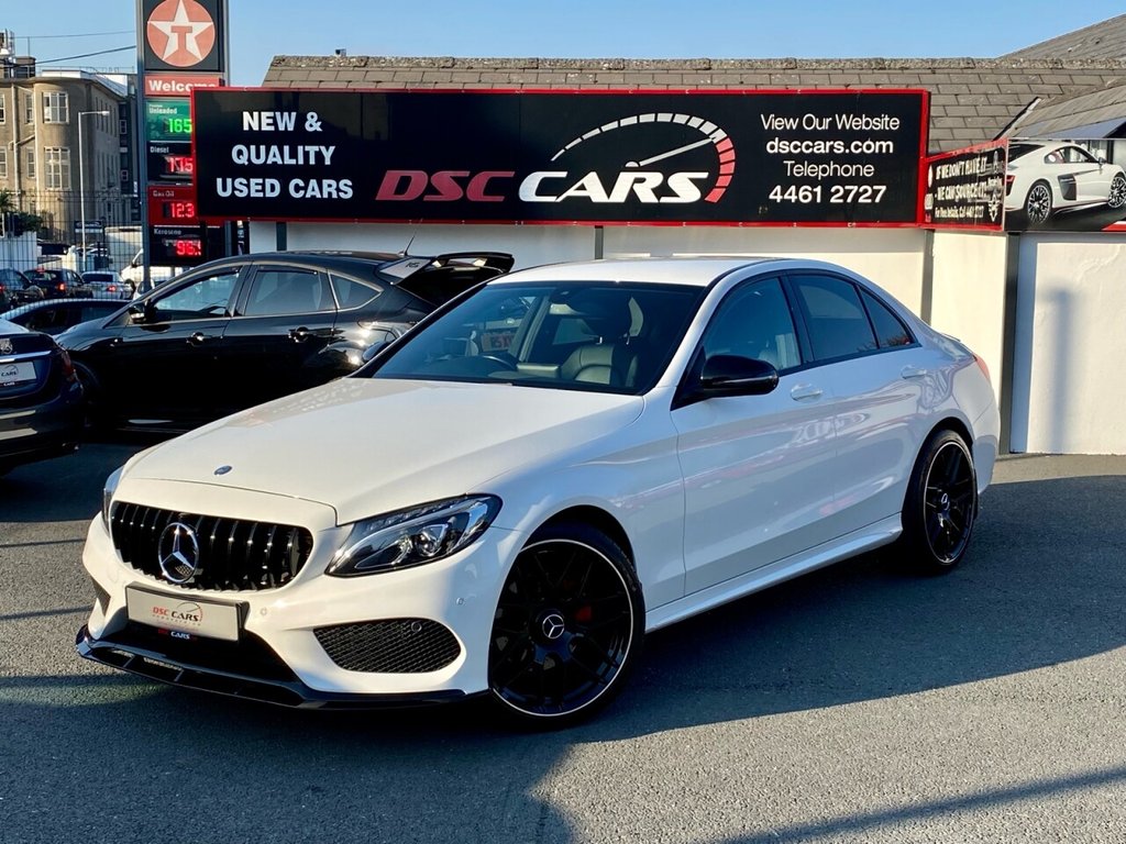 USED 2016 66 MERCEDES-BENZ C-CLASS 2.1 C 220 D 4MATIC AMG LINE 4d 170 BHP FULL AERO BODYKIT