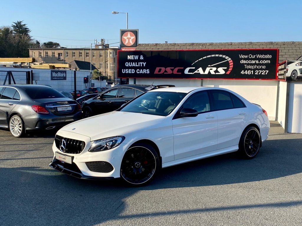 USED 2016 66 MERCEDES-BENZ C-CLASS 2.1 C 220 D 4MATIC AMG LINE 4d 170 BHP FULL AERO BODYKIT