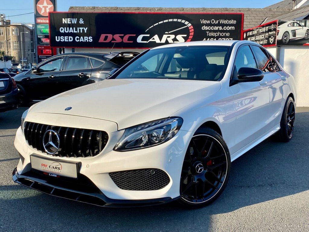 USED 2016 66 MERCEDES-BENZ C-CLASS 2.1 C 220 D 4MATIC AMG LINE 4d 170 BHP FULL AERO BODYKIT