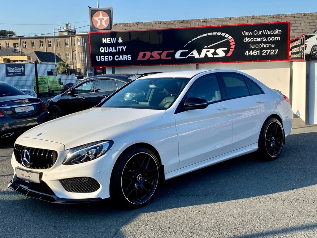 USED 2016 66 MERCEDES-BENZ C-CLASS 2.1 C 220 D 4MATIC AMG LINE 4d 170 BHP FULL AERO BODYKIT