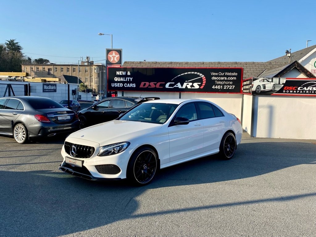 USED 2016 66 MERCEDES-BENZ C-CLASS 2.1 C 220 D 4MATIC AMG LINE 4d 170 BHP FULL AERO BODYKIT