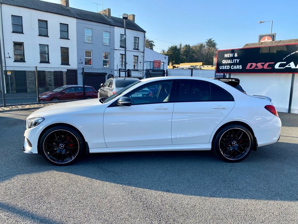 USED 2016 66 MERCEDES-BENZ C-CLASS 2.1 C 220 D 4MATIC AMG LINE 4d 170 BHP FULL AERO BODYKIT