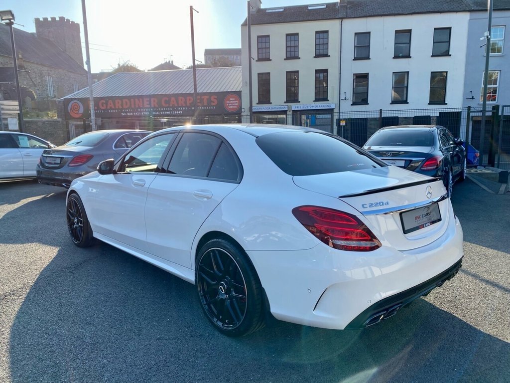 USED 2016 66 MERCEDES-BENZ C-CLASS 2.1 C 220 D 4MATIC AMG LINE 4d 170 BHP FULL AERO BODYKIT