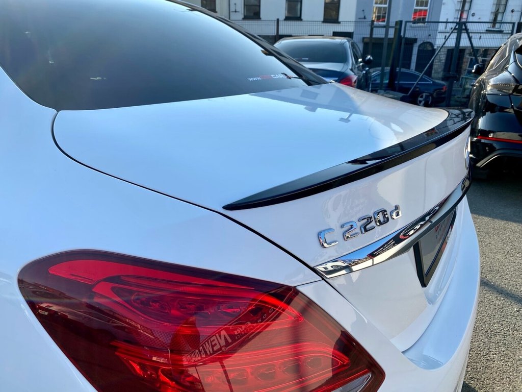 USED 2016 66 MERCEDES-BENZ C-CLASS 2.1 C 220 D 4MATIC AMG LINE 4d 170 BHP FULL AERO BODYKIT